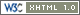 W3C XHTML 1.0 Valid