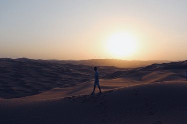 阿联酋的沙漠